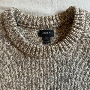 J.Crew Brushed Wool Crewneck Sweater Size Medium